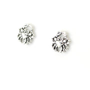 Silver Crab Post Earrings