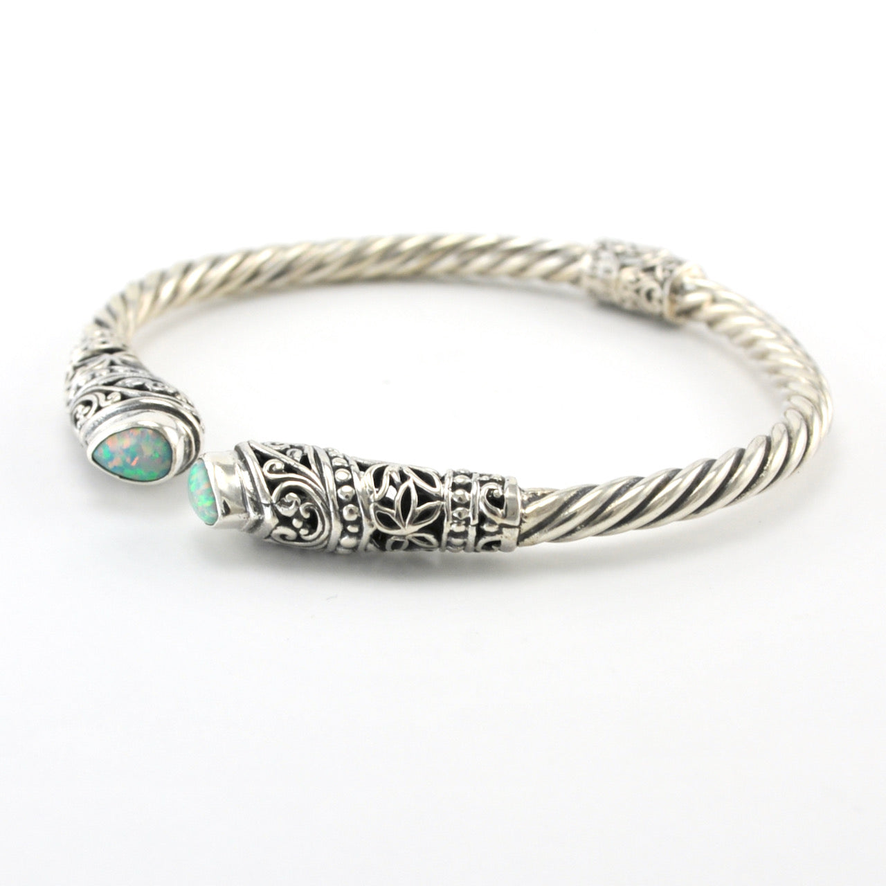 4ocean x Dune Rope Cuff Bracelet in Bali Blue