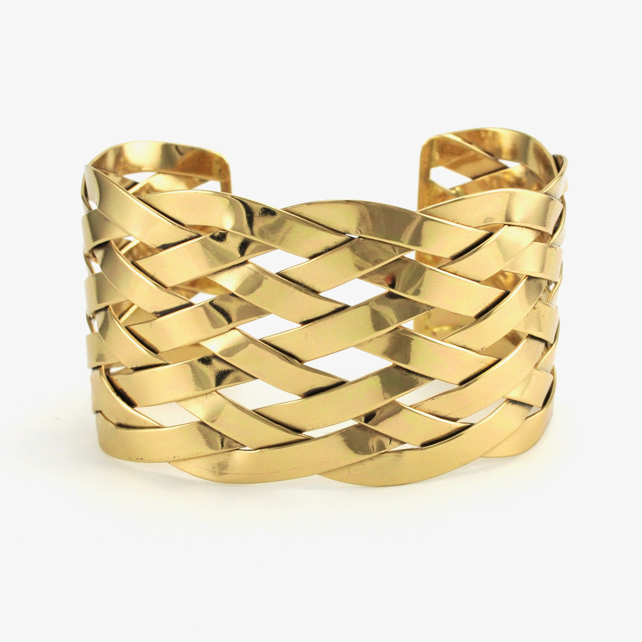 Alt View Alchemía Lattice Wide Cuff Bracelet