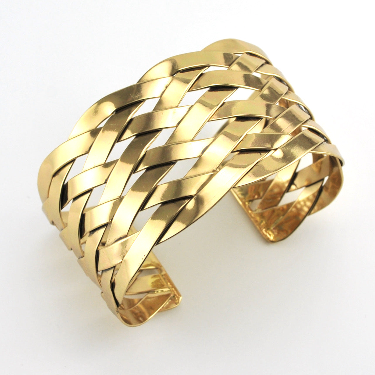 Alchemía Lattice Wide Cuff Bracelet