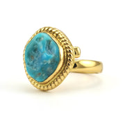 Alchemía Sleeping Beauty Turquoise Nugget Ring