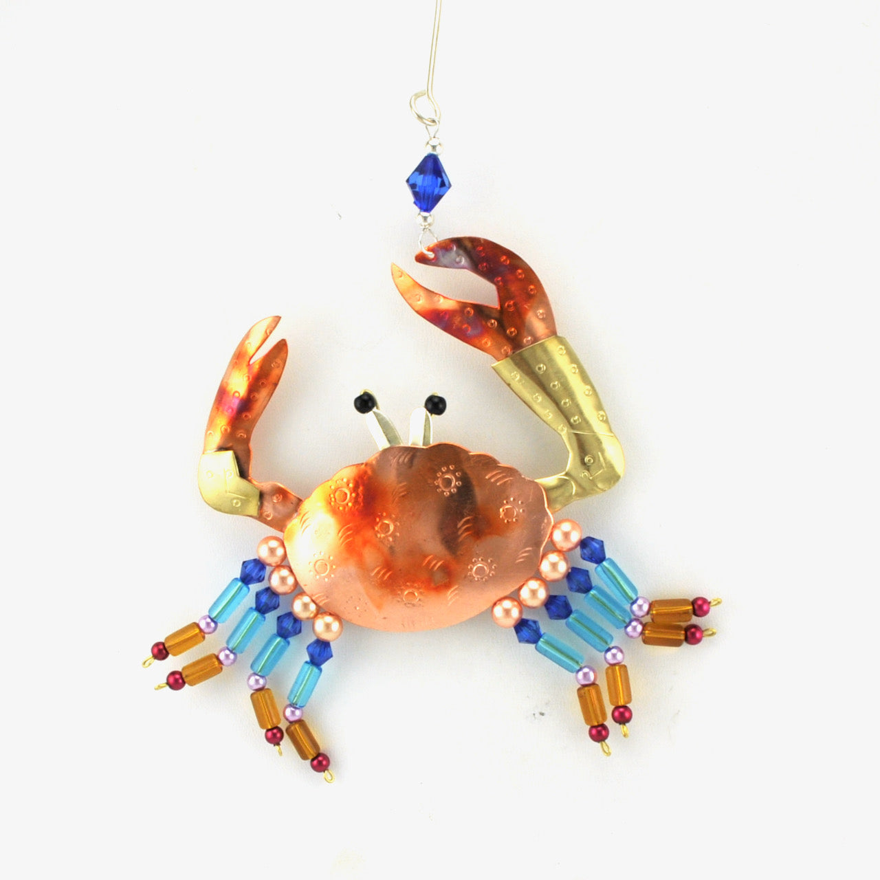 Colorful Crab Ornament