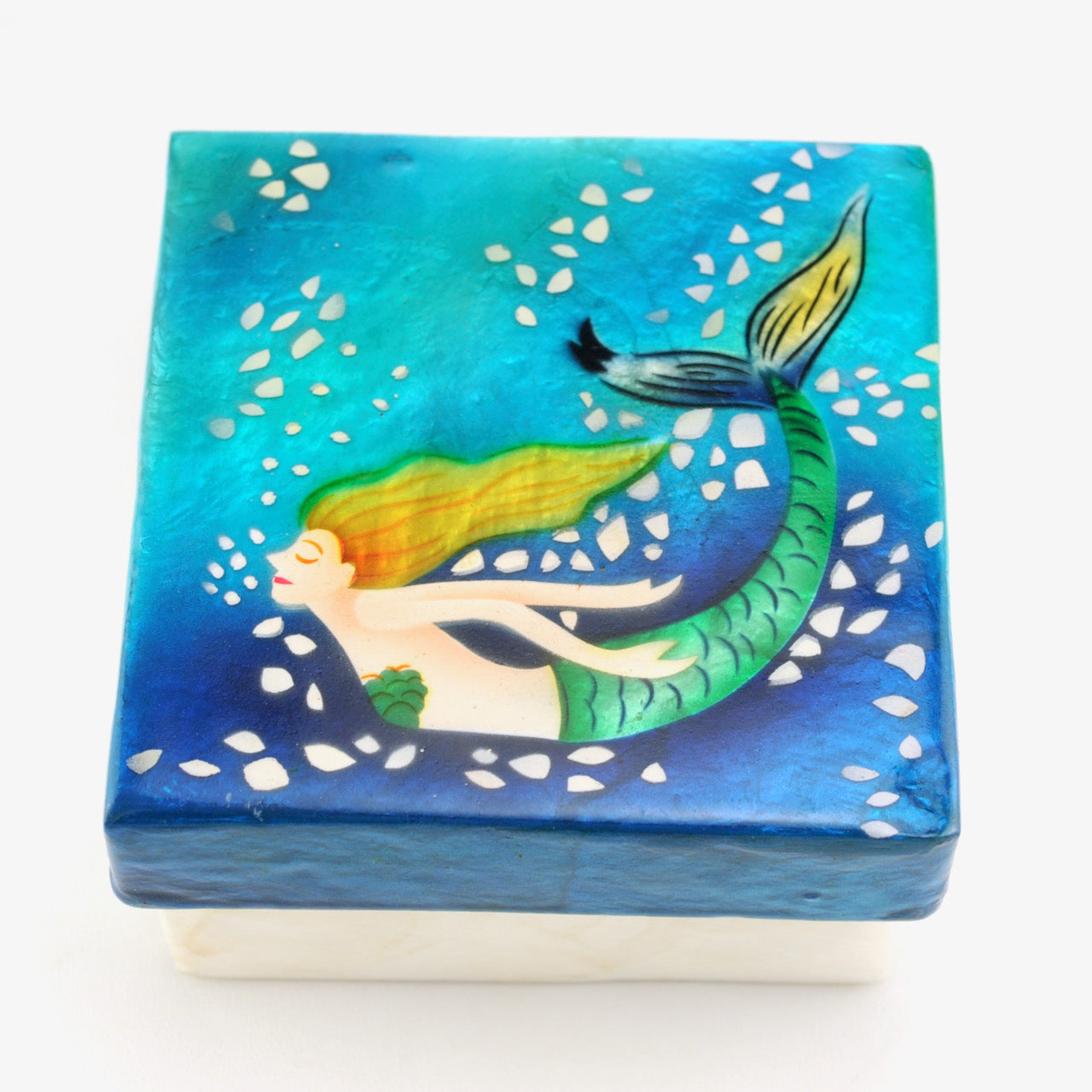 Mermaid Capiz Box
