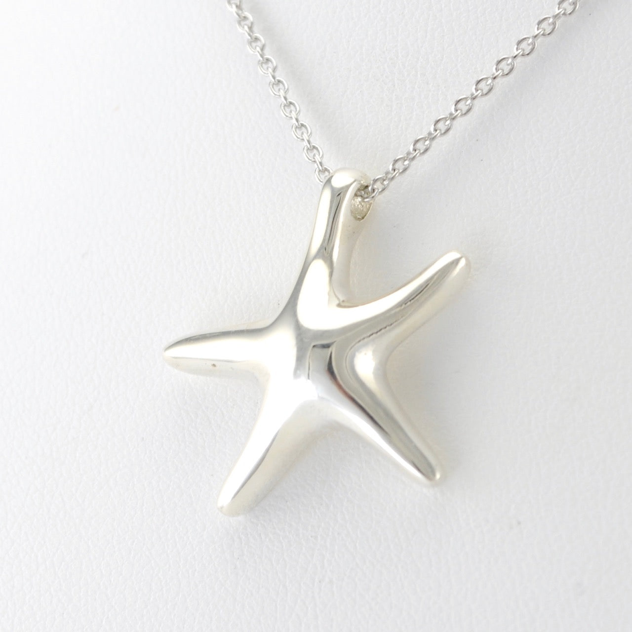 Silver Starfish Necklace